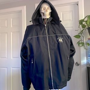 Monterrey reversible jacket with 4 pockets and optional hood